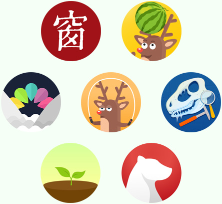 展示 App?Store 上有趣的教育類 app。