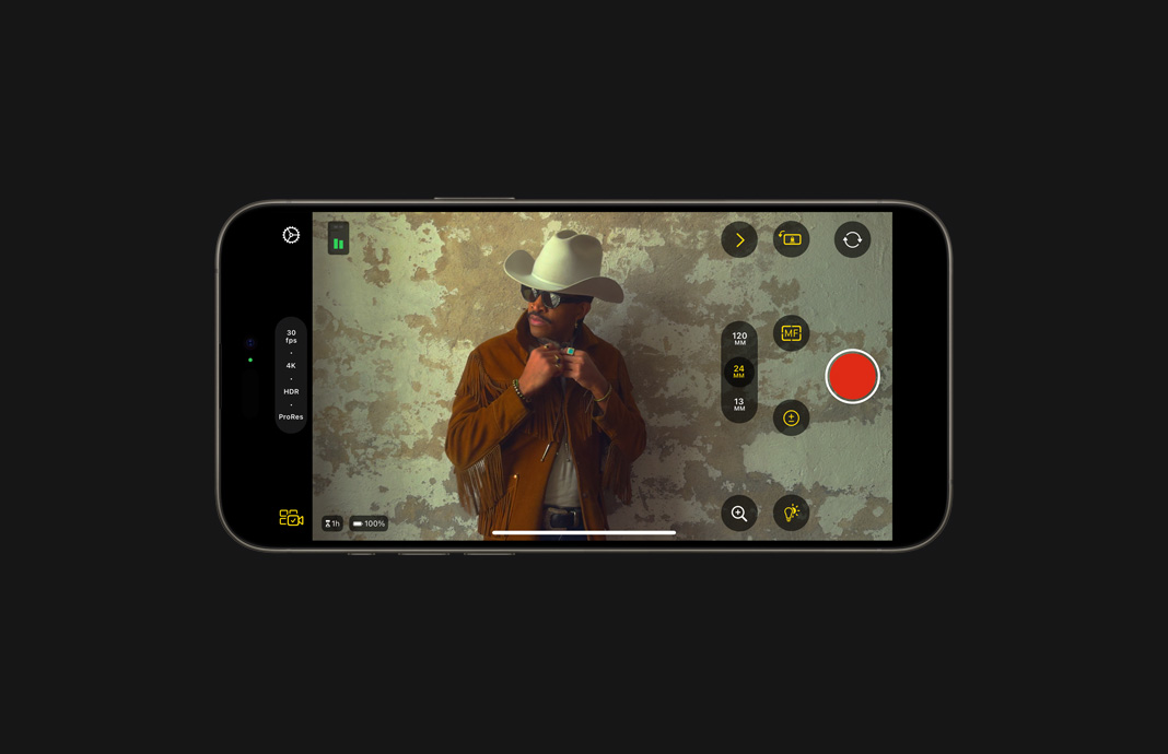用 iPhone 上的 Final?Cut?Camera 拍攝素材