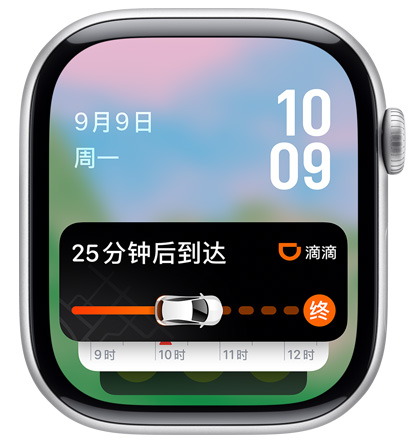 Apple Watch 屏幕顯示智能疊放的實(shí)時(shí)功能